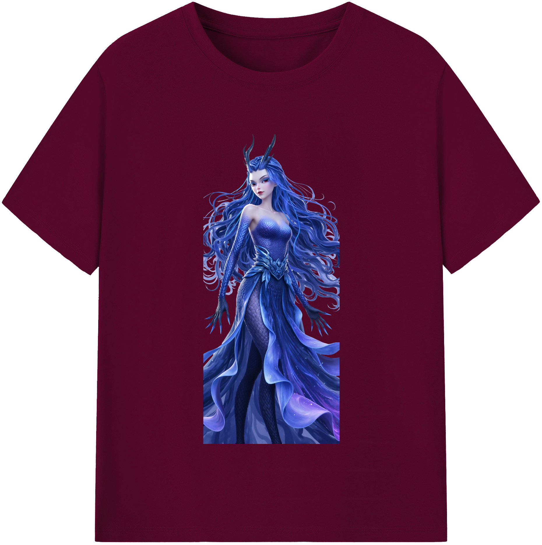 （画像用） Ne Zha 2 ナタ 魔童の大暴れ レディースカジュアルプリントTシャツ（綿100％）
